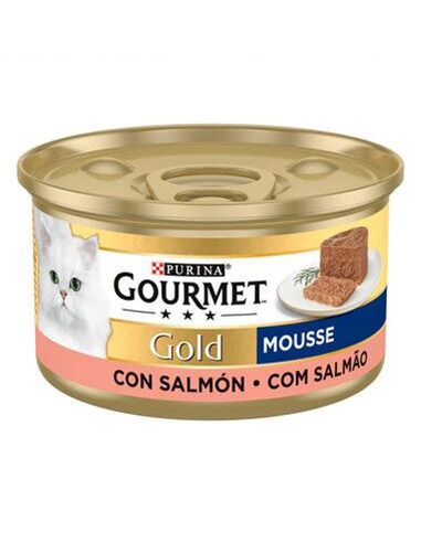gold mousse salmón