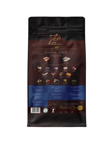 zen salmon white fish