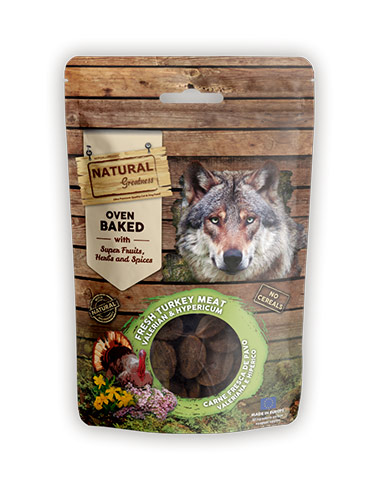 snack natural horneado pavo